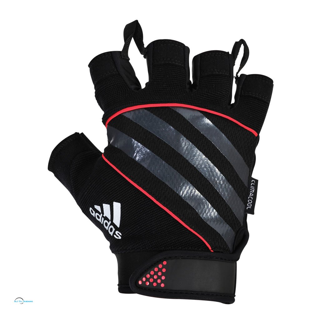 Adidas Gloves Sh. Fingered Performance, Red - Large
