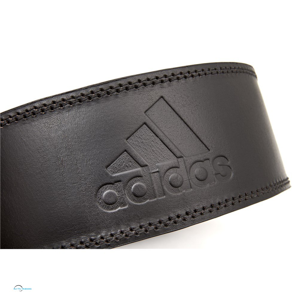 Adidas Leather Weightlifting Belt, Medium