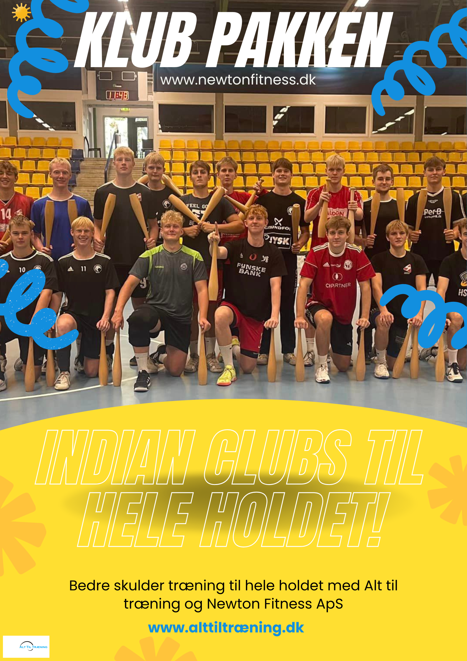 Indian Clubs klub pakke